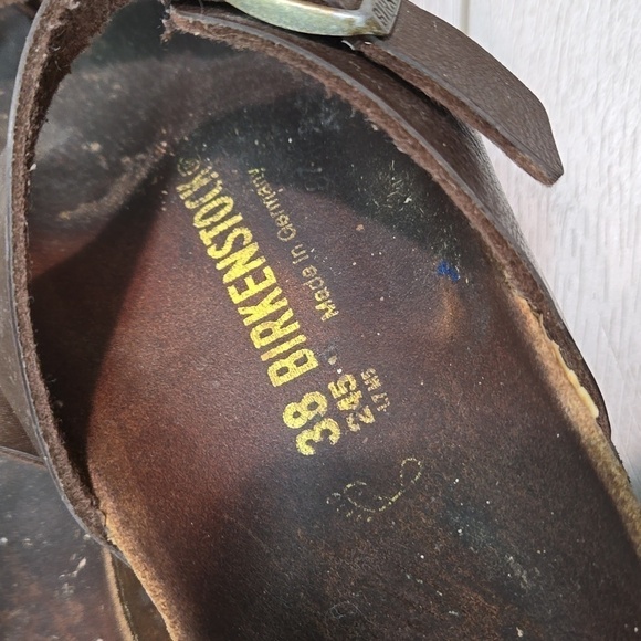 Birkenstock Women Mayari Loop Toe Sandals Flats shoes sz 38/7 Regular - Picture 13 of 14